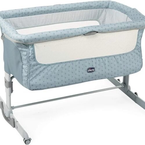 555C - Chicco Next2Me Dream Cuna de Colecho para Bebé con Colchón, Función de Mecedora