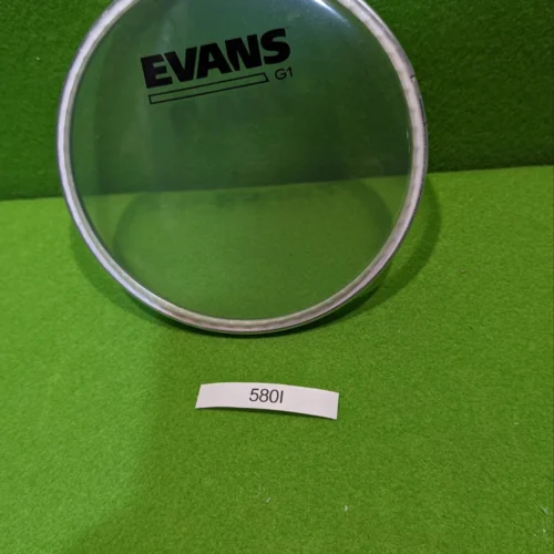 580I - Evans G1 Clear Parche transparente para tambor 6 pulgadas (152 mm)