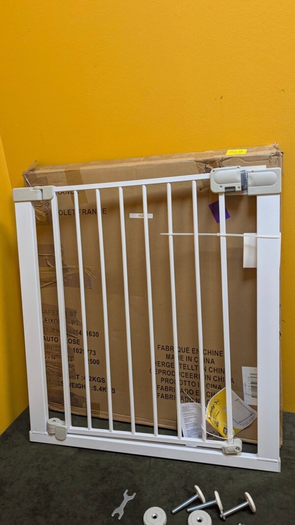 581E - Safety 1st Wallfix Barrera de seguridad extensible para escaleras