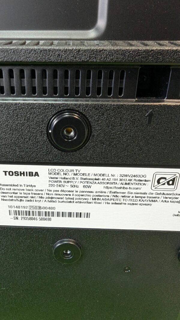 59M - Toshiba 32WV2463DG 32" LED HD Ready VIDAA