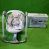 73Pal. - Ingenuity, Columpio Compacto Plegable Hugs & Hoots, hasta 9 kg