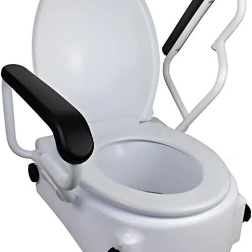 744C - Mobiclinic®, Elevador WC para adultos con reposabrazos, Tajo