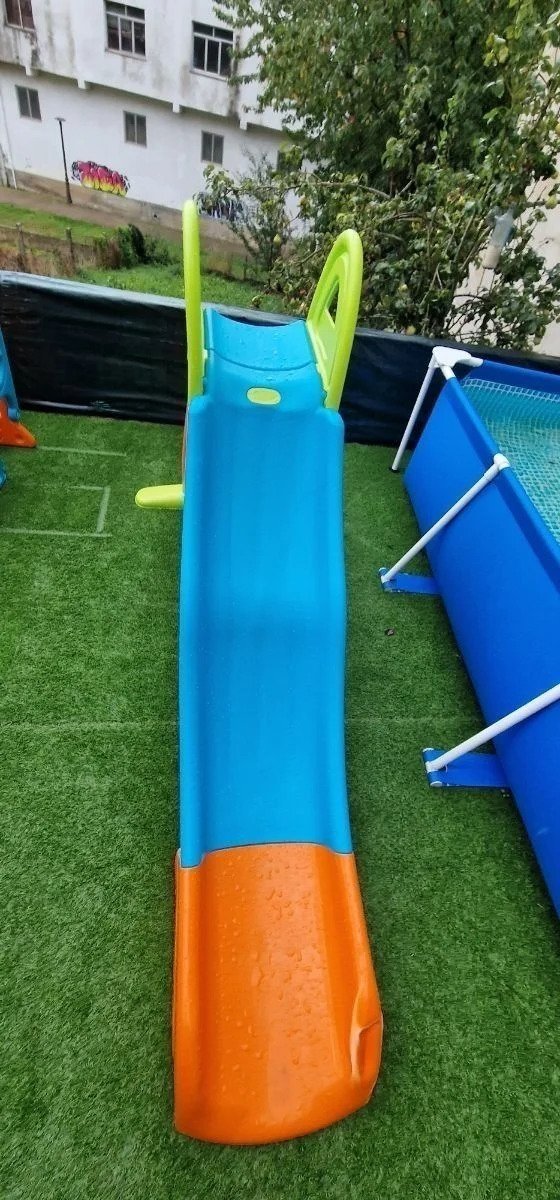 80PAL - Feber Super Mega Slide Tobogán con conexión agua