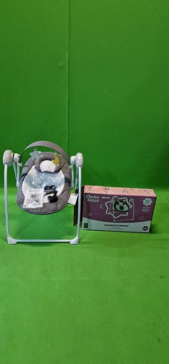 98BB - Hamaca y columpio para bebés eléctrico Badabulle Comfort Moonlight