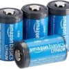 72D - Amazon Basics - Pilas de litio CR2 de 3 V