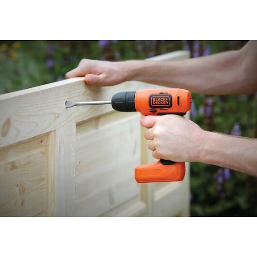 blackdecker-bdcd8-qw-taladro-atornillador-sin-cable-7-2v-con-bateria-de-litio-negro-naranja-bdcd8-qw-compraconcabeza-com-4 BDCD8-QW - BLACK+DECKER BDCD8-QW - Taladro atornillador sin cable 7.2V con batería de litio, Negro/ Naranja