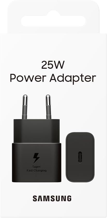 295M - Cargador SAMSUNG USB-C 25W GAN Negro SIN Cable