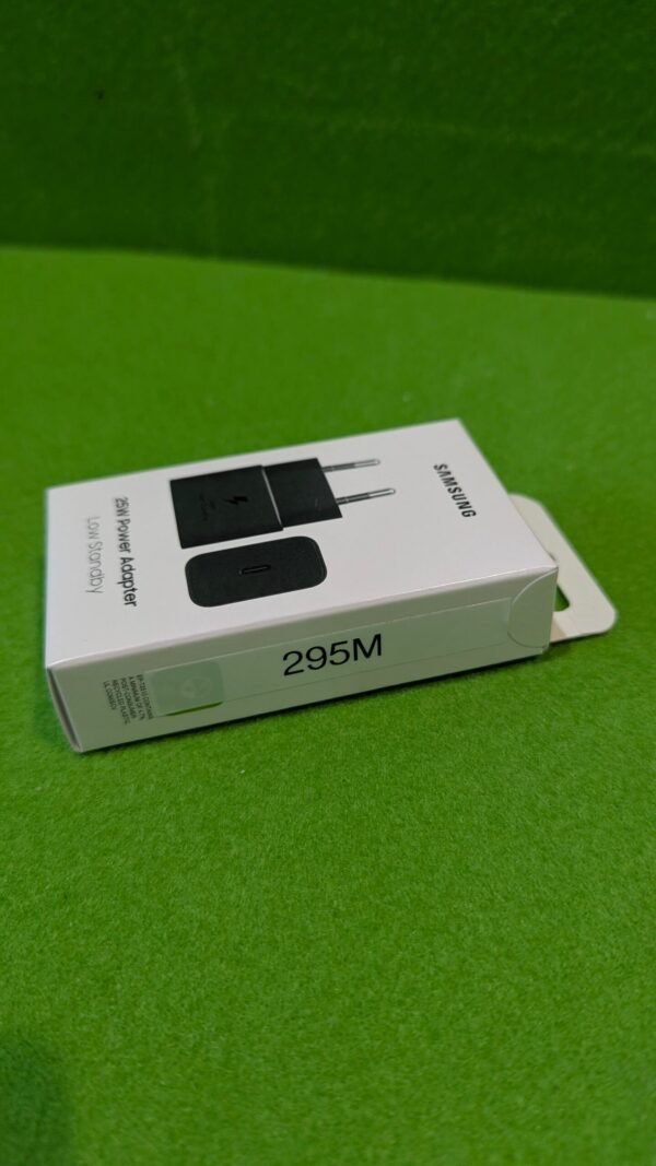 295M - Cargador SAMSUNG USB-C 25W GAN Negro SIN Cable