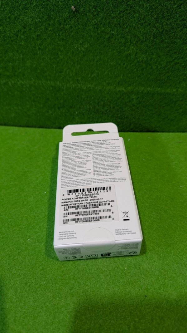 295M - Cargador SAMSUNG USB-C 25W GAN Negro SIN Cable