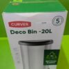 357M - Curver Cubo de basura con pedal 20L