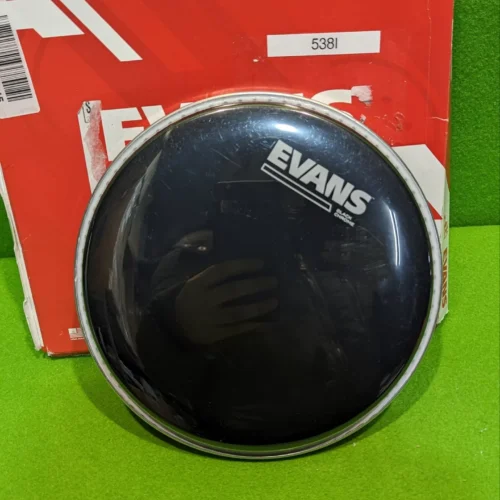 538I - Evans 08 pulgadas (20cm), TT08CHR (parche negro para tambor)