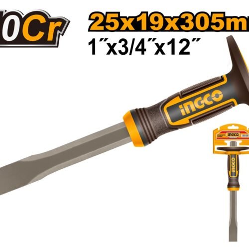 hccl832519-cincel-de-albanil-profesional-ingco-25mm-acero-40cr-mango-ergonomico-compraconcabeza-com-1 HCCL832519 - Cincel de Albañil Profesional INGCO 25mm - Acero 40Cr - Mango Ergonómico