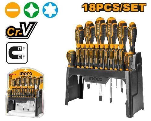 hksd1828-set-de-18-destornilladores-profesionales-ingco-puntas-imantadas-y-expositor-compraconcabeza-com-1 HKSD1828 - Set de 18 Destornilladores Profesionales INGCO - Puntas Imantadas y Expositor