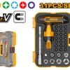 hksdb0318-set-de-destornillador-mango-en-t-con-trinquete-ingco-31-piezas-acero-cr-v-compraconcabeza-com-2 HKSDB0318 - Set de Destornillador Mango en T con Trinquete INGCO - 31 Piezas - Acero CR-V