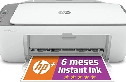 393C - Impresora todo-en-uno HP DeskJet 2720e con Defecto