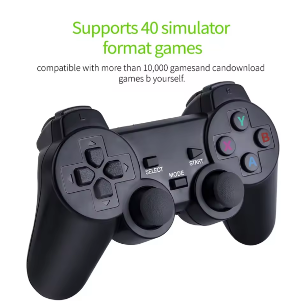 M8 - Consola de Videojuegos M8 con 20000 Juegos Integrados, Control Inalámbrico 2.4G, 2 Gamepad
