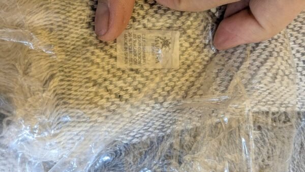 518AA - Martina Home Foulard Multiusos Espiga 180X260 Cm Crudo/Gris