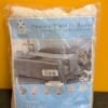518AA - Martina Home Foulard Multiusos Espiga 180X260 Cm Crudo/Gris
