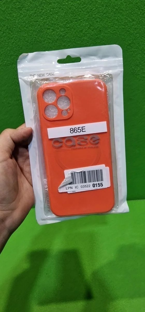 865E - Qinzhijia Funda magnética de Silicona para iPhone 14 Pro MAX