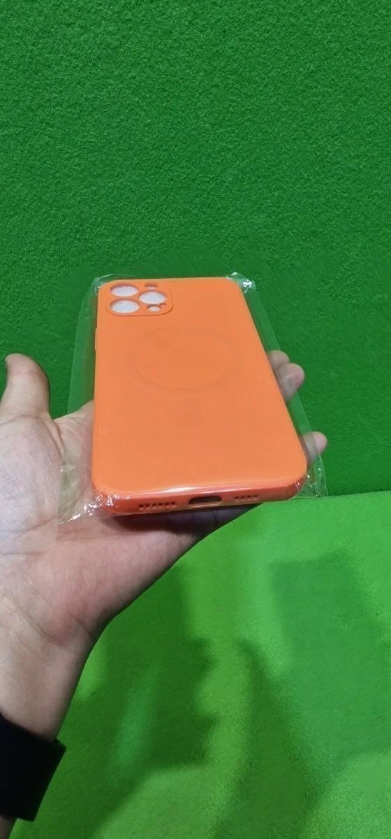 865E - Qinzhijia Funda magnética de Silicona para iPhone 14 Pro MAX