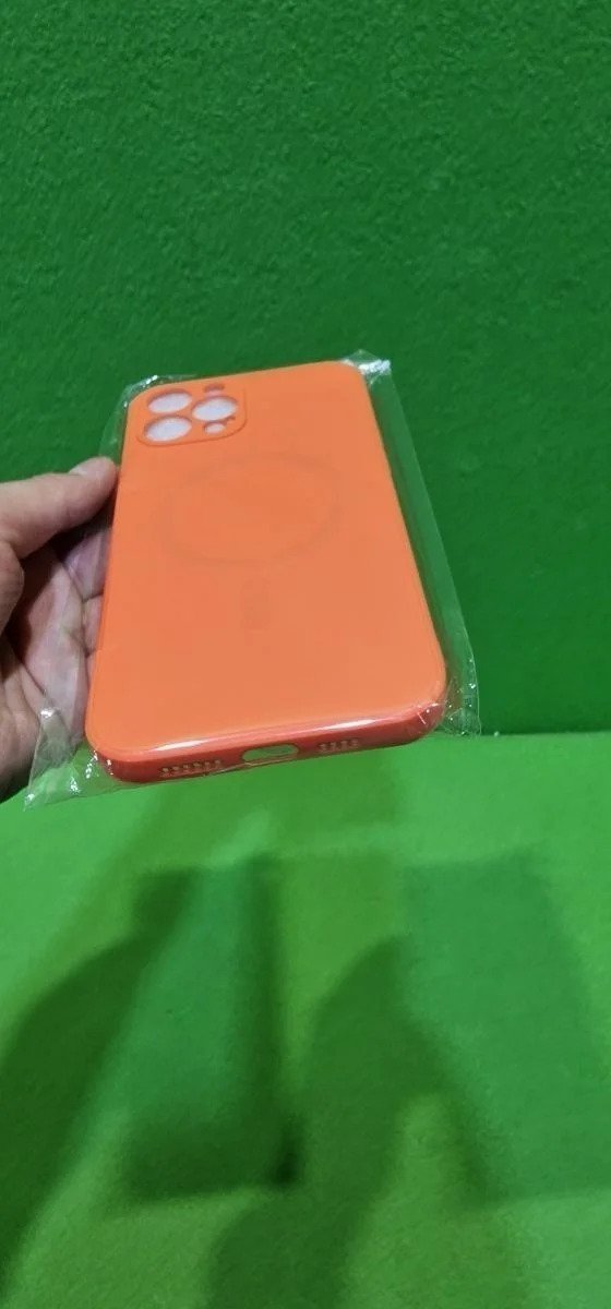 865E - Qinzhijia Funda magnética de Silicona para iPhone 14 Pro MAX
