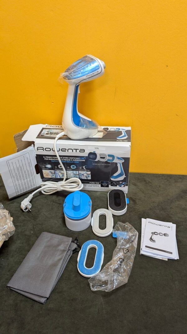 529L. - Rowenta Pure Tex cepillo de vapor 4 en 1