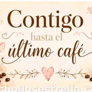 Taza Contigo Hasta el Último Café