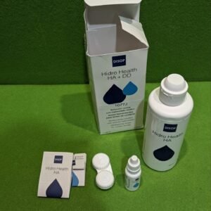 1077J - Hidro Health HA Solución Única con Ácido Hialurónico para todo Tipo de Lentes de Contacto