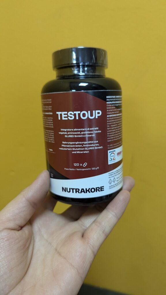 229L - Nutrakore TestoUp Potenciador Energizante de Testosterona para Hombres