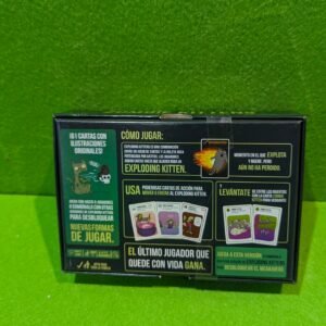 253M - Exploding Kittens | Zombie Kittens | Juego de Cartas para los Amantes de los Gatos y Las Explosiones