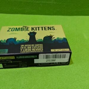 253M - Exploding Kittens | Zombie Kittens | Juego de Cartas para los Amantes de los Gatos y Las Explosiones