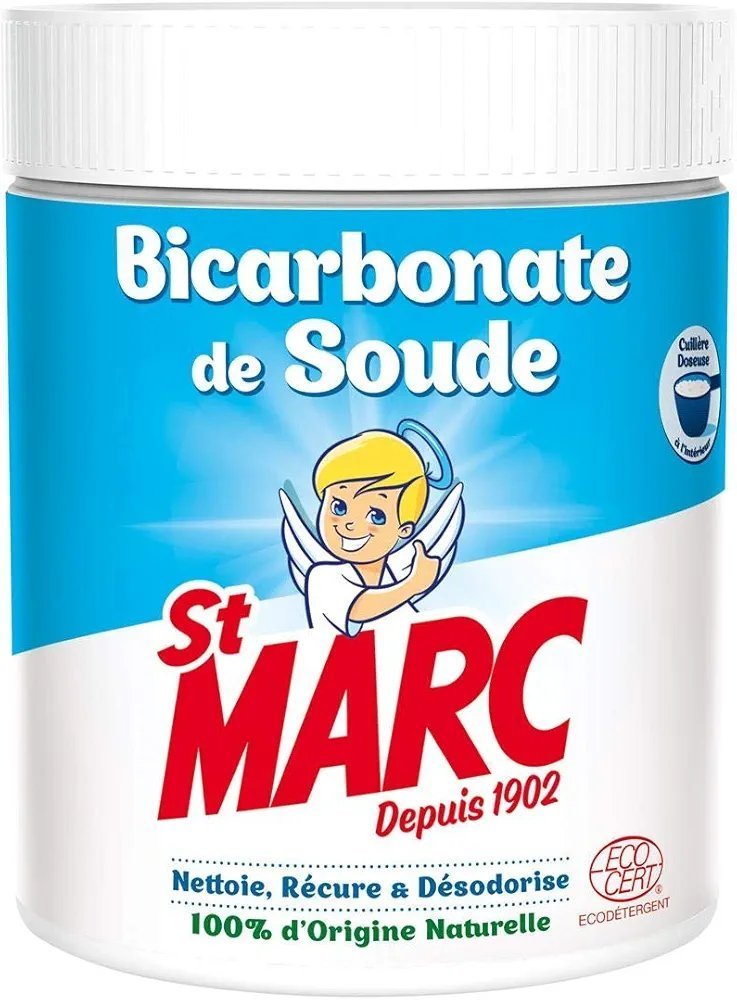 600J - St Marc Bicarbonato de sodio 100% de origen natural lote de 650 g