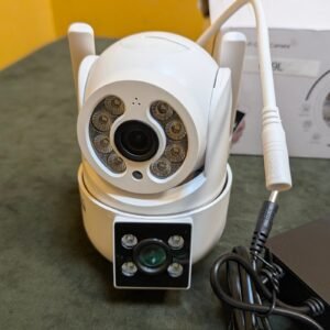 699L - Cámara IP WiFi Tuya 8MP PTZ doble lente