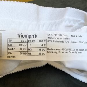 722L - Sujetador Triumph Doreen blanco sin aros