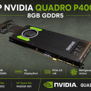Tarjeta gráfica HP NVIDIA Quadro P4000 8GB GDDR5 PCIe 4x DisplayPort