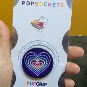 785i - PopSockets PopGrip original con corazones neón
