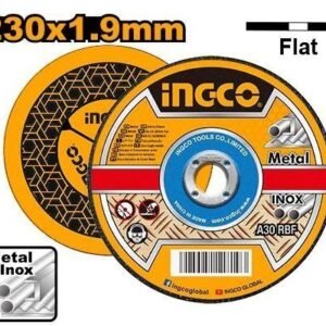 Discos de Corte Fino INGCO 230mm (9") - Metal e Inox - Espesor 1.9mm