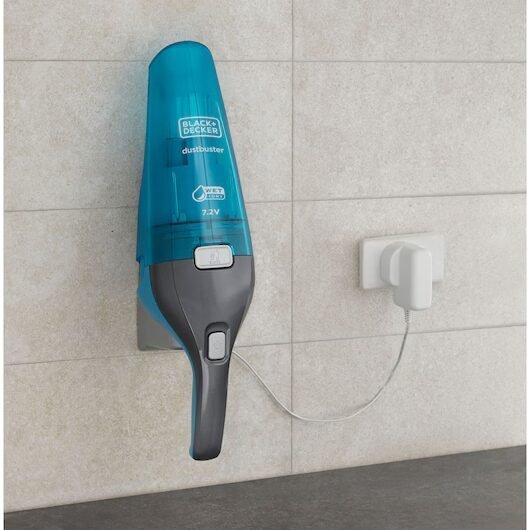 Black+Decker dustbuster Wet & Dry Aspiradora de Mano Inalámbrica 7.2V, WDC215WA-QW