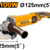 AMOLADORA 125MM 1100 W INGCO AG110038E