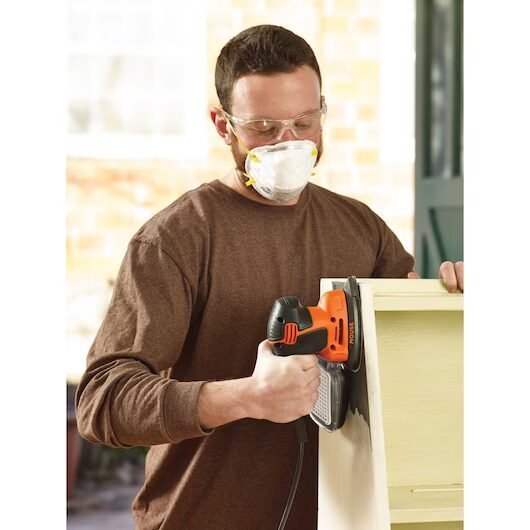 BLACK+DECKER Lijadora de Detalles 120 W 230 V, KA2000