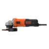 BLACK+DECKER Mini Amoladora Angular, Diámetro de Disco 115 mm, Potencia 710W BEG010-QS