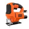 BLACK+DECKER Sierra de calar con cable 400W, 3000 cpm, carrera de 18 mm, corte en bisel ±45° BES602-QS