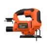 BLACK+DECKER Sierra de calar con cable 400W, 3000 cpm, carrera de 18 mm, corte en bisel ±45° BES602-QS