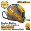Flexómetro Pro 5m X 25mm INGCO HSMT08051E