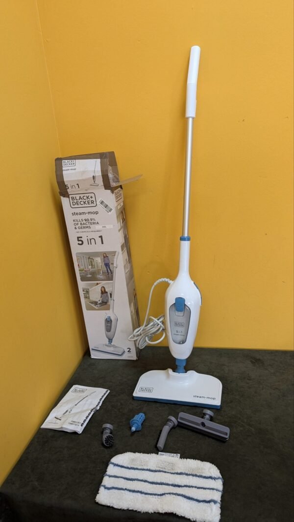 Fregona a vapor 5 en 1 para Suelos, Limpiador de Mano