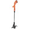 BLACK+DECKER Cortabordes y desbrozadora 18V, ancho de corte 25 cm, batería 2Ah ST182320-QW