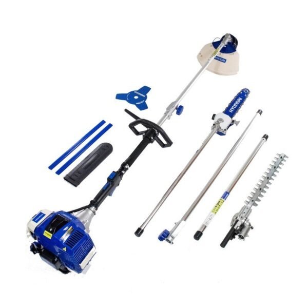 Herramientas multifunción de jardinería Hyundai.