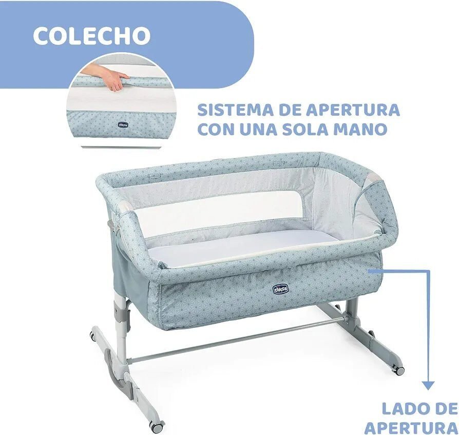 Foto 3 de Chicco Next2Me Dream Cuna de Colecho para Bebé con Colchón, Función de Mecedora