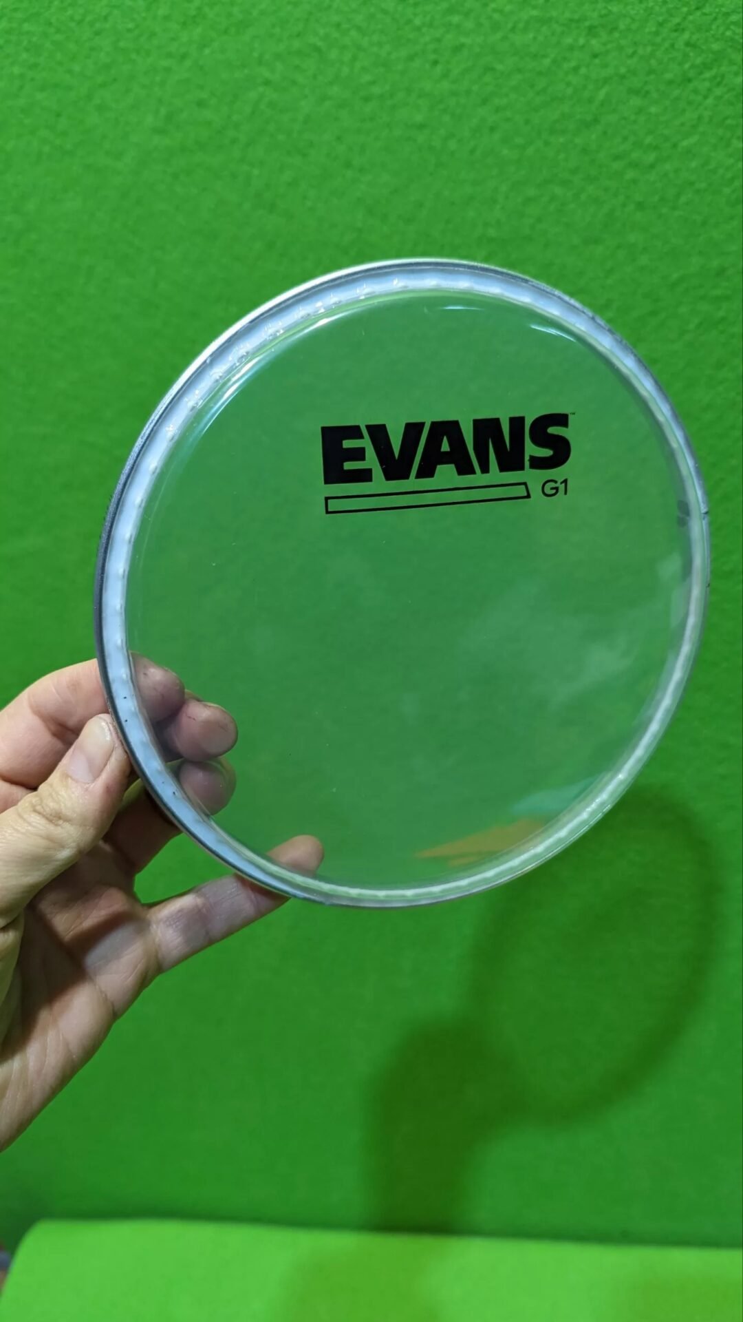 Foto 3 de Evans G1 Clear Parche transparente para tambor 6 pulgadas (152 mm)