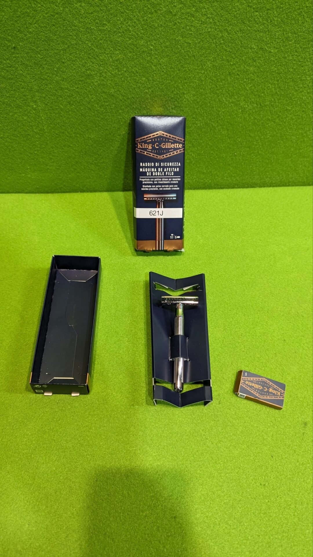 Foto 2 de Gillette Maquinilla De Seguridad De Doble Filo Para Hombre Maquinilla De Afeitar